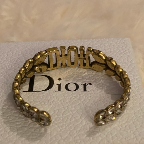Dior Crystal Logo Bracelet - Picture 3 of 12